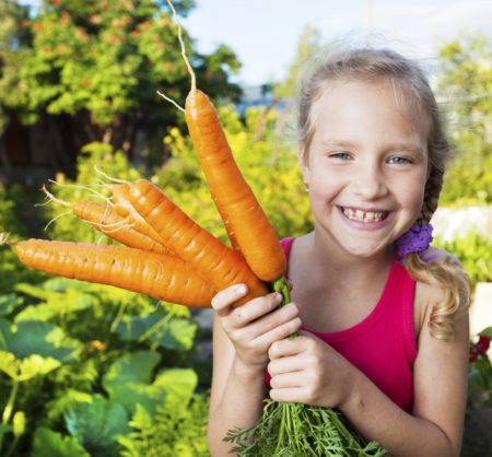 Child With Carrots